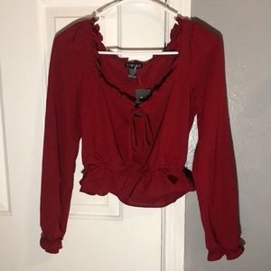 Red long sleeve